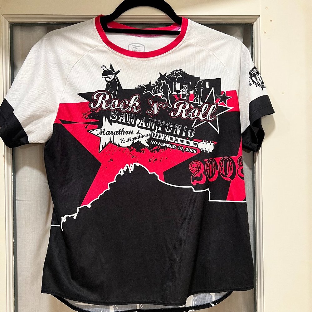 Rock & Roll San Antonio Marathon Running Shirt, size M.